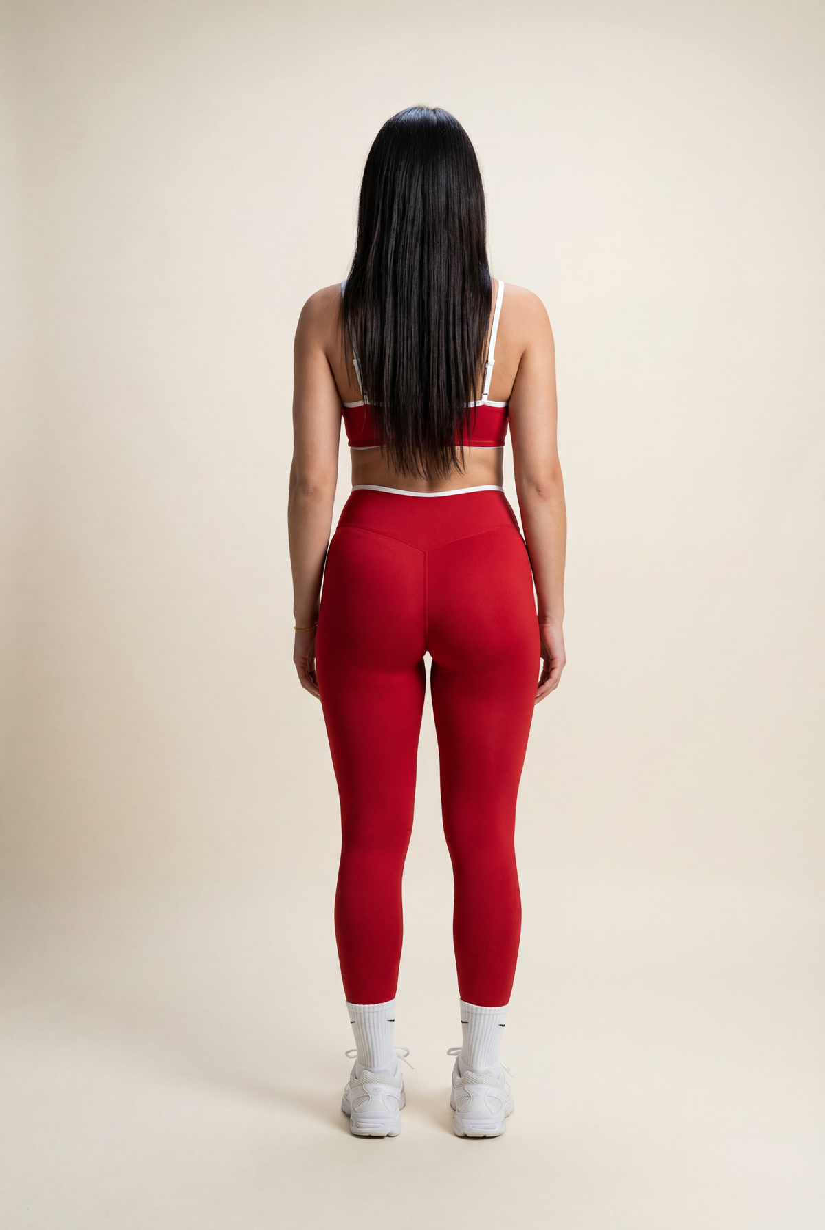 Red AYRAWER Dynamic Set featuring a sleek design, displayed on a neutral background with a focus on vibrant red color.